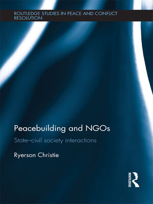 cover image of Peacebuilding and NGOs